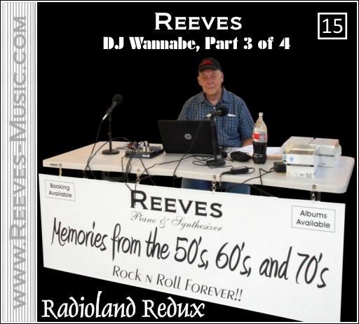 Album 15 - DJ Wannabe, Part 3 of 4 Cover Art in Color as shown on the Reeves Motal Piano and Synthesizer Music Website 